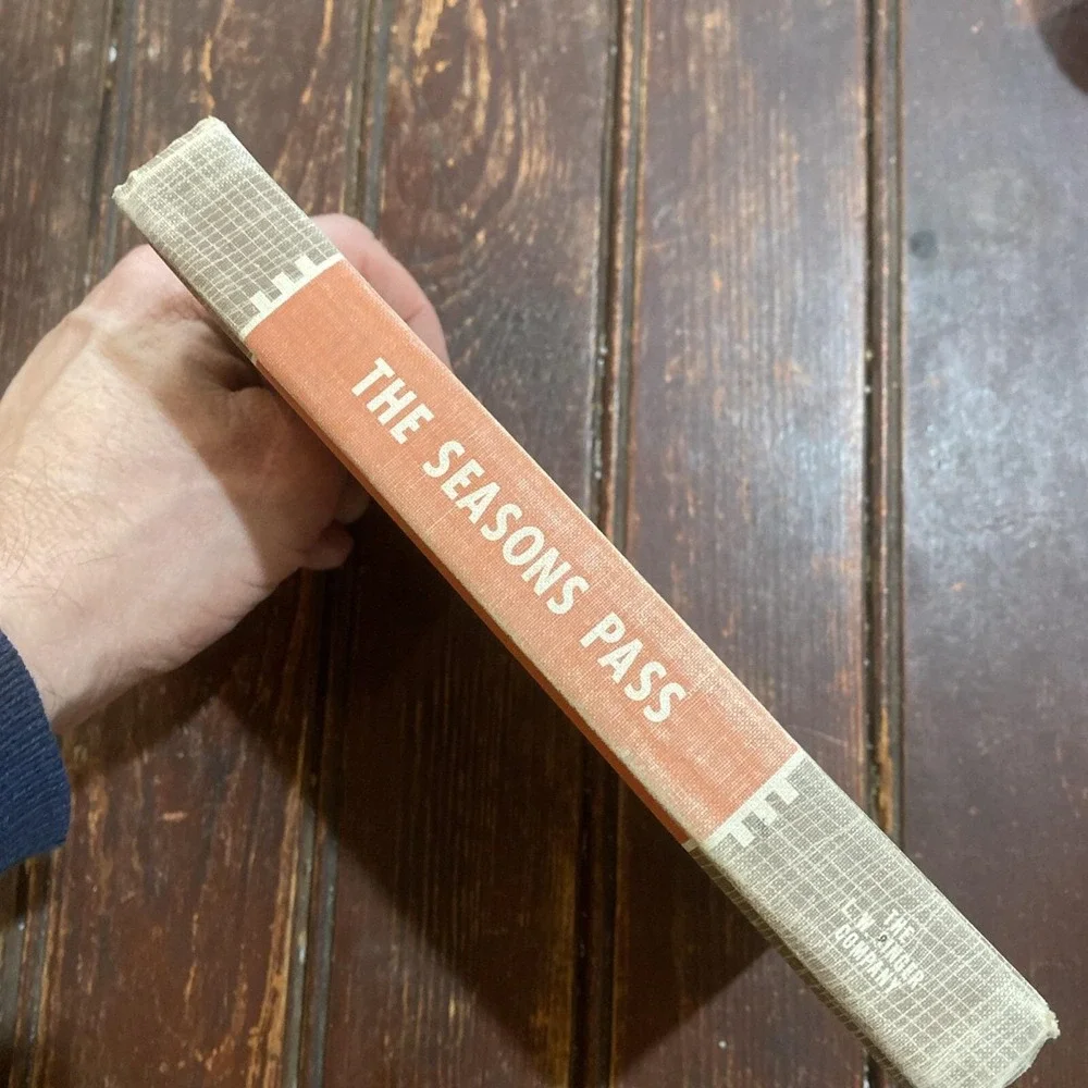 1949 First Reader THE‎ SEASONS PASS Textbook Scientific Living, Illustrated
